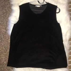 Vintage velvet tank